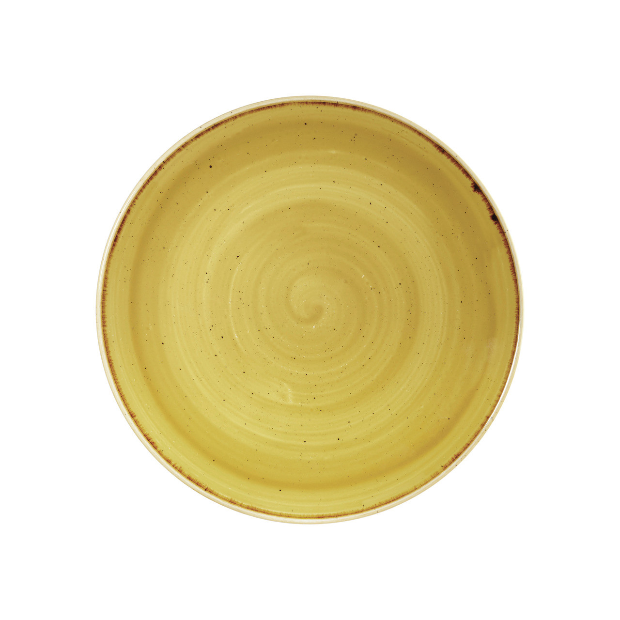 Stonecast, Coupeteller Evolve ø 260 mm Mustard Seed Yellow